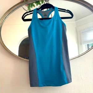 Nike Women's Dri-FIT Blue Sports top